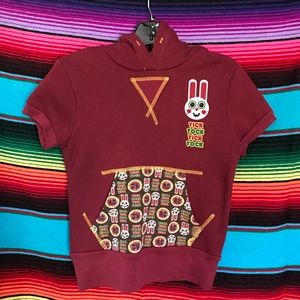 Gwen Stefani Harajuku Lovers Hoodie “Kids”ticktock